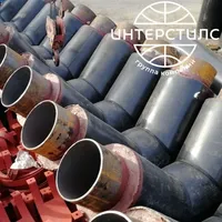 Отвод в ППУ изоляции 57 мм 3 мм 37.5 мм полиэтиленовый ГОСТ 30753-2001 ГОСТ 30732-2020 купить в Андижане